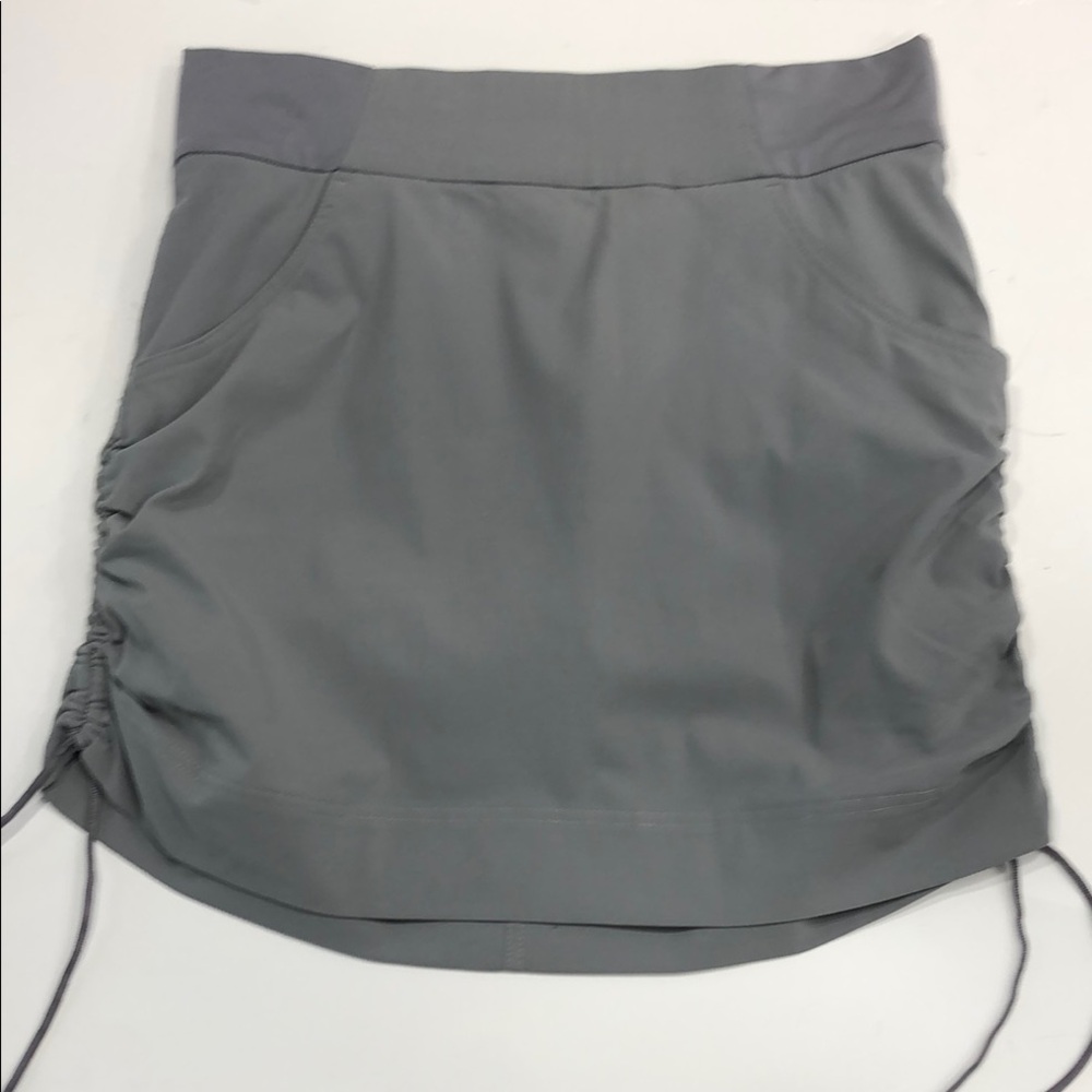 Columbia Gray Skort with Side Drawstring - Size S